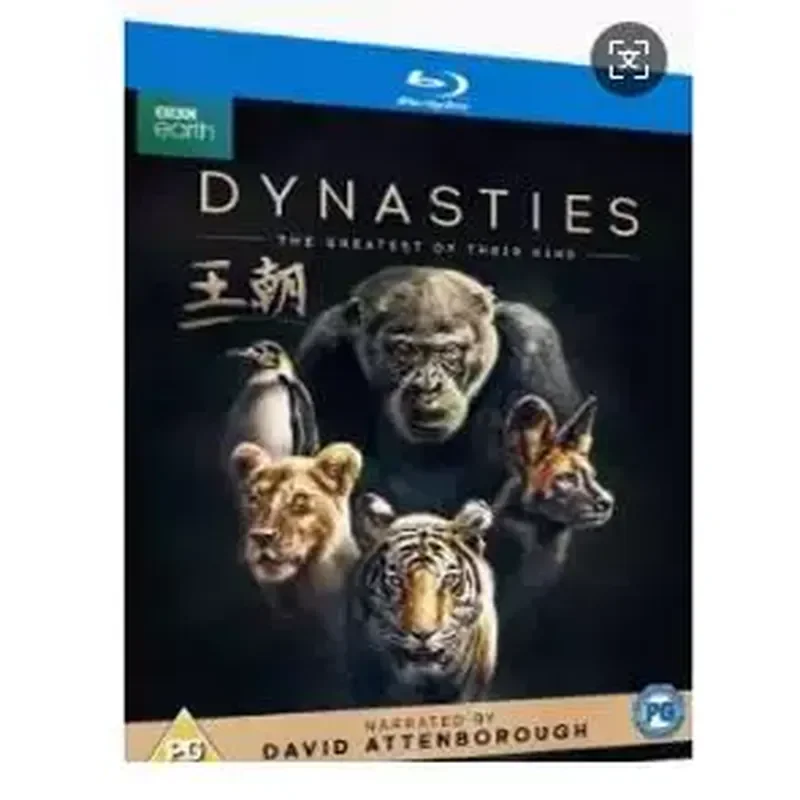 

Blu-ray Ultra-High Definition Documentary BBC Dynasty Seasons 1–2 BD Three-Disc Box Set with Chinese and English Subtitles