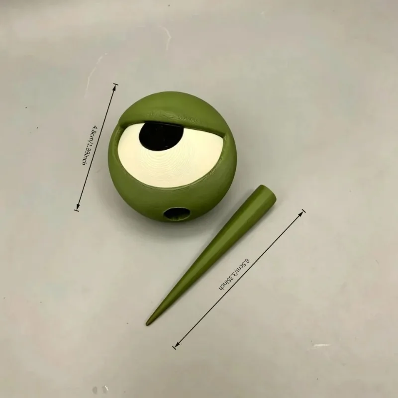 3D Printed Whimsical Eye Flower Pot Decoration Stake, Funny Mini Sculpture, Cute Plant Insert for Garden, Yard Landscape Decor