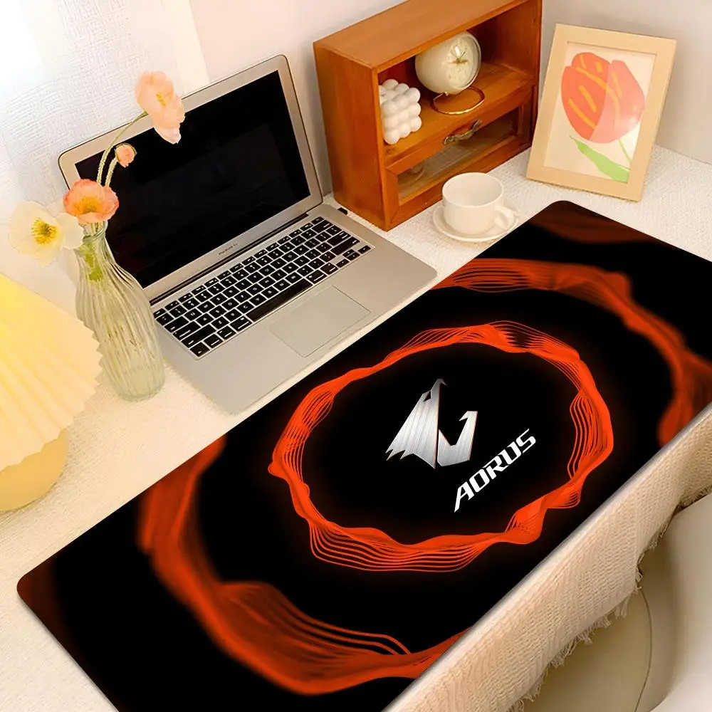 A-AorusES Mouse 800x400mm Pad Mousepad XXL 600x300 New MousePads Desk Mats Laptop Anti-slip Gamer Office Soft Mice Pad