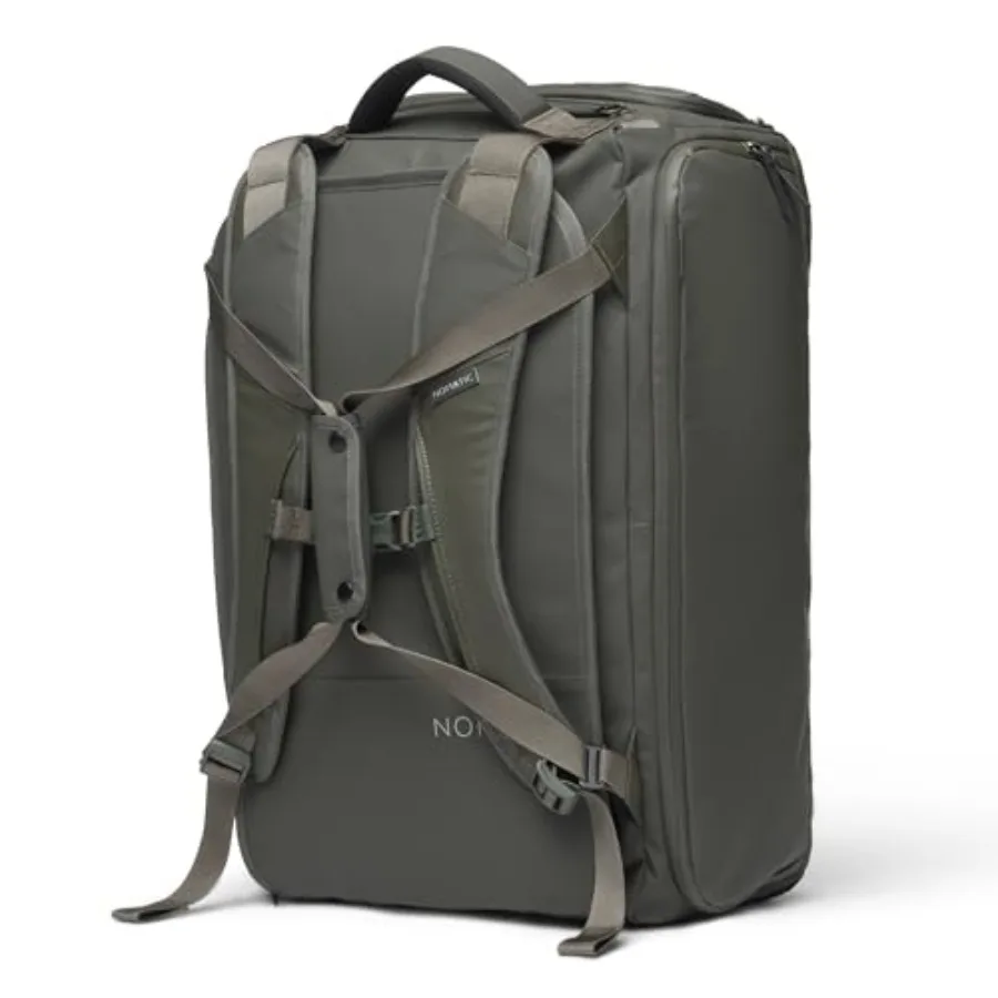 

40L Convertible Travel Bag Duffel/Backpack Carry-on Size for Everyday Use Laptop Storage TSA Compliant Black Nylon