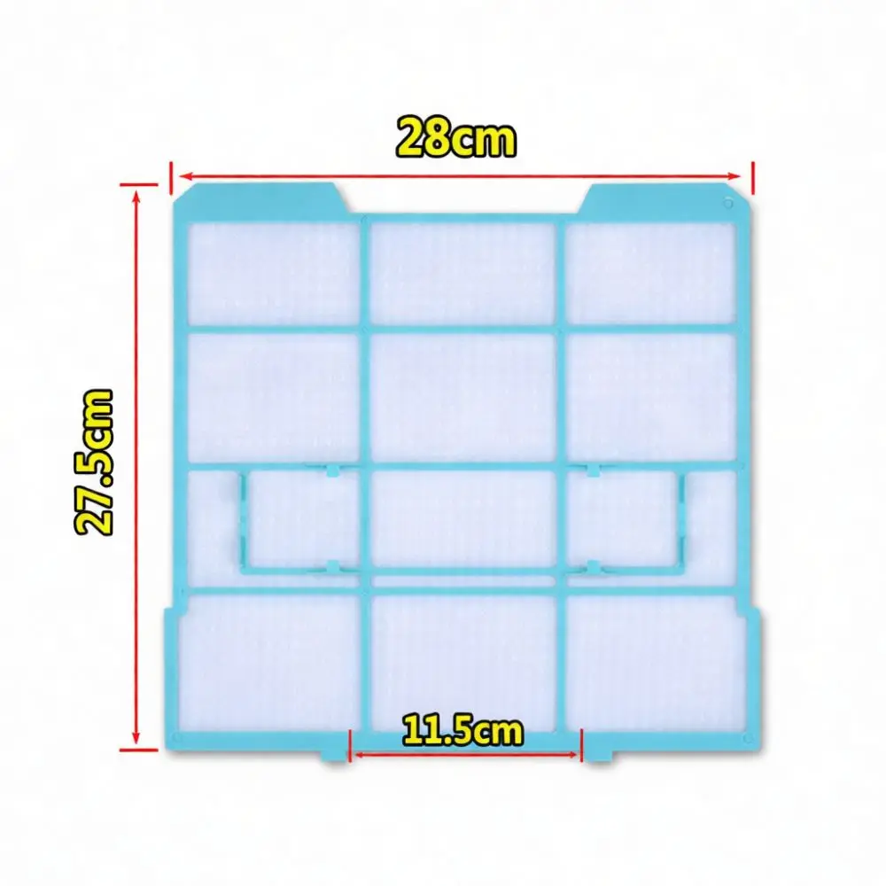 Dust Proof Filter Mesh For Midea Air Conditioner Indoor Unit Cleaning Component Wall Mounted Dust Barrier Net