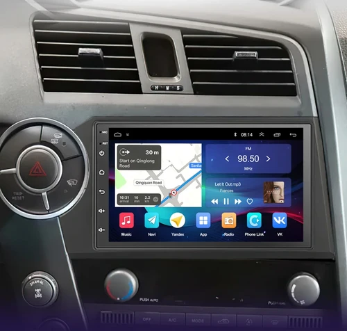 Imagen 2 del producto Carplay 2Din Android Radio de coche Multimedia 4G WIFI GPS 7 pulgadas para Ssangyong Kyron Actyon 2005-2013 navegación coche estéreo Autoradio