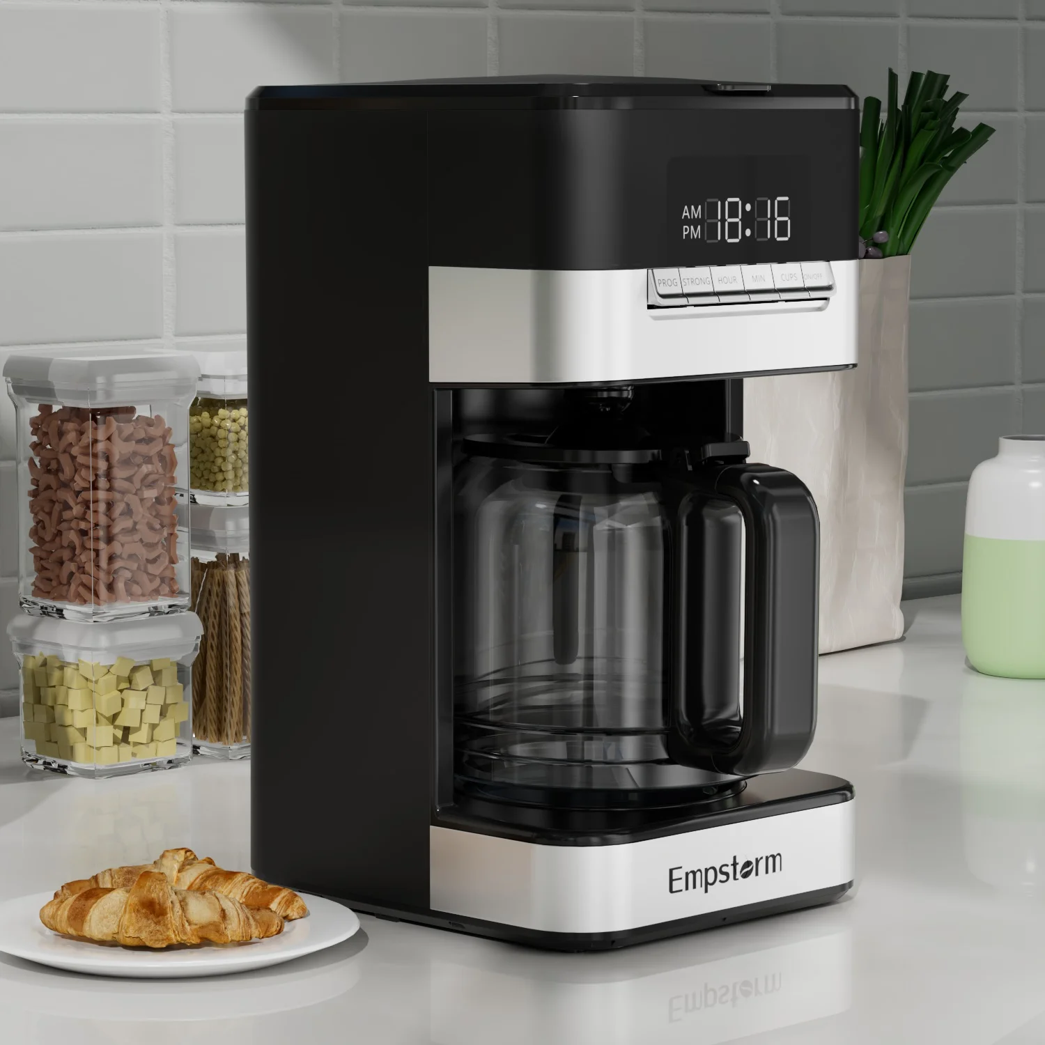 Good Quality Modern Style Simple Multi-functional Drip Mini Coffee Maker One Cup Coffee Machine With Water Level Indicator