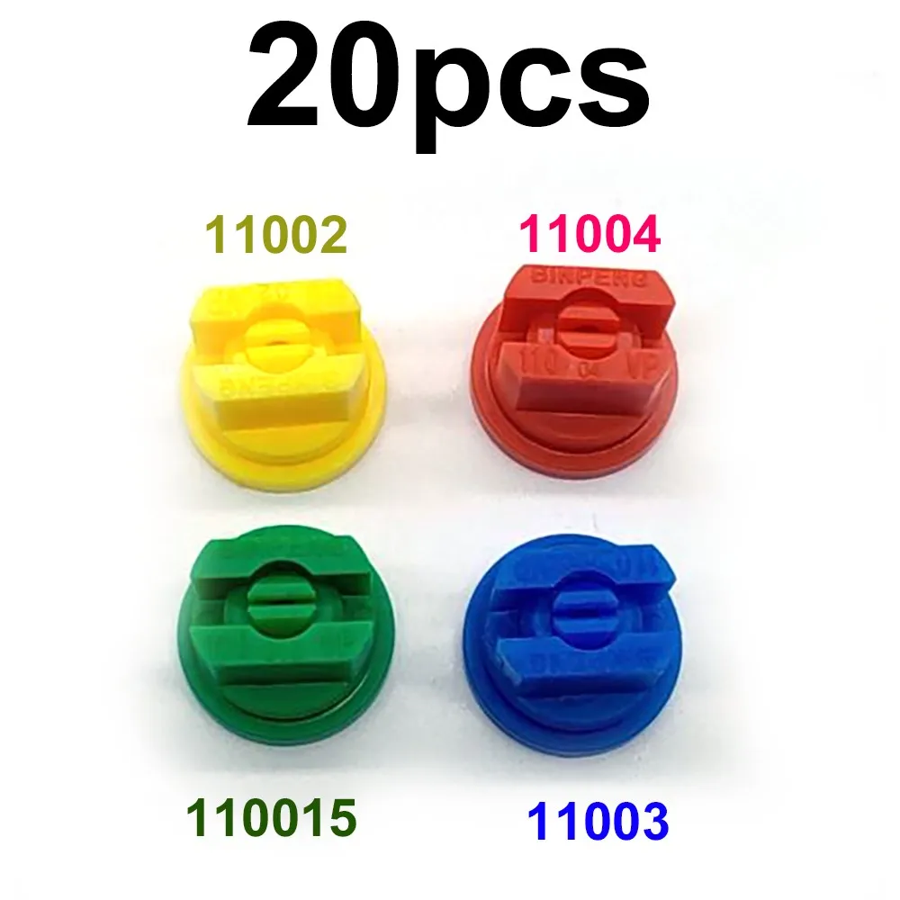 20Pcs/Lot Fan-Shaped Knapsack Sprayer Nozzle Agriculture Fruit Misting Sprinkler Atomization Garden Accessories