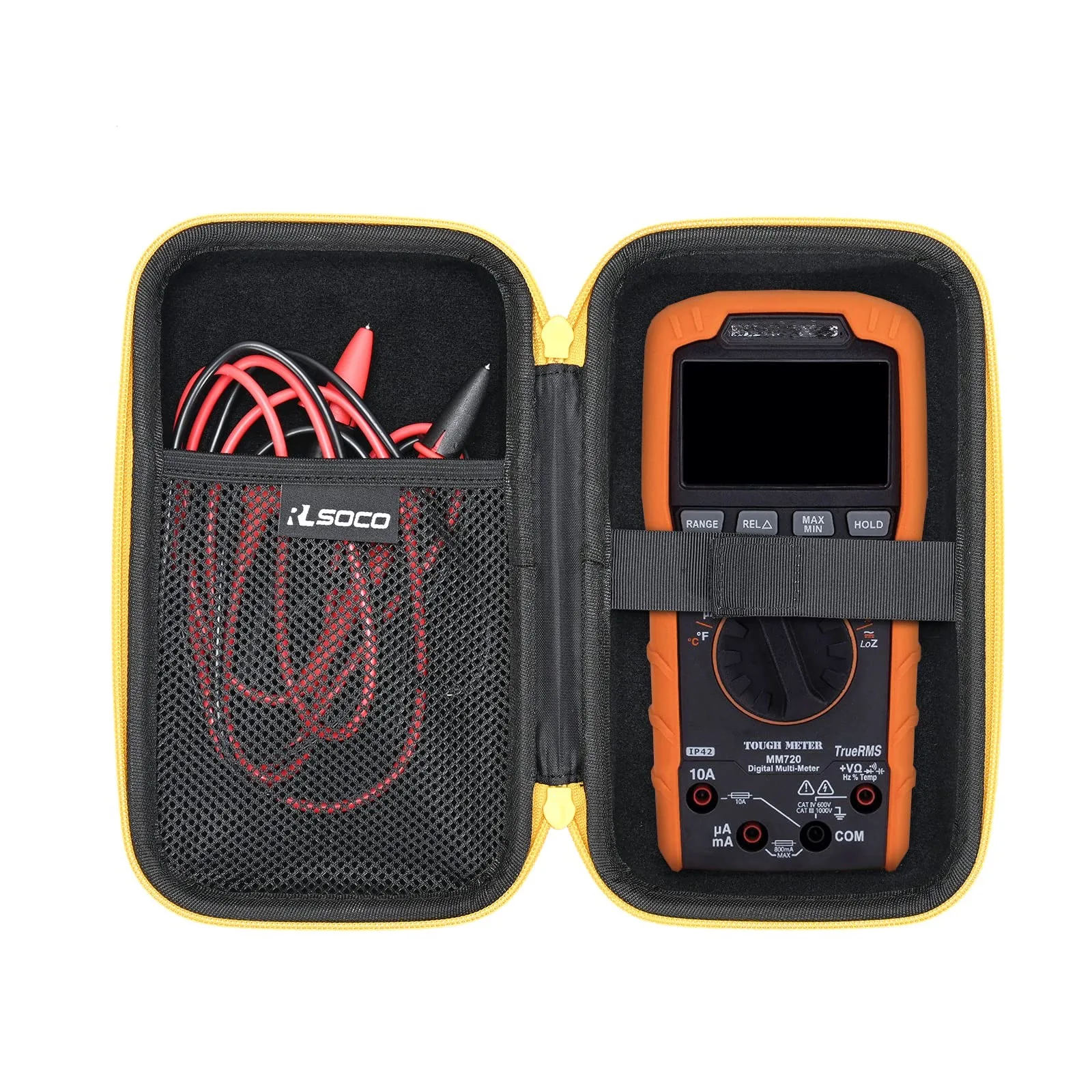Hard Case Compatible With Klein Tools MM720/MM700 Digital Multimeter Portable Storage Orginazer Carrying Bag (Case Only)