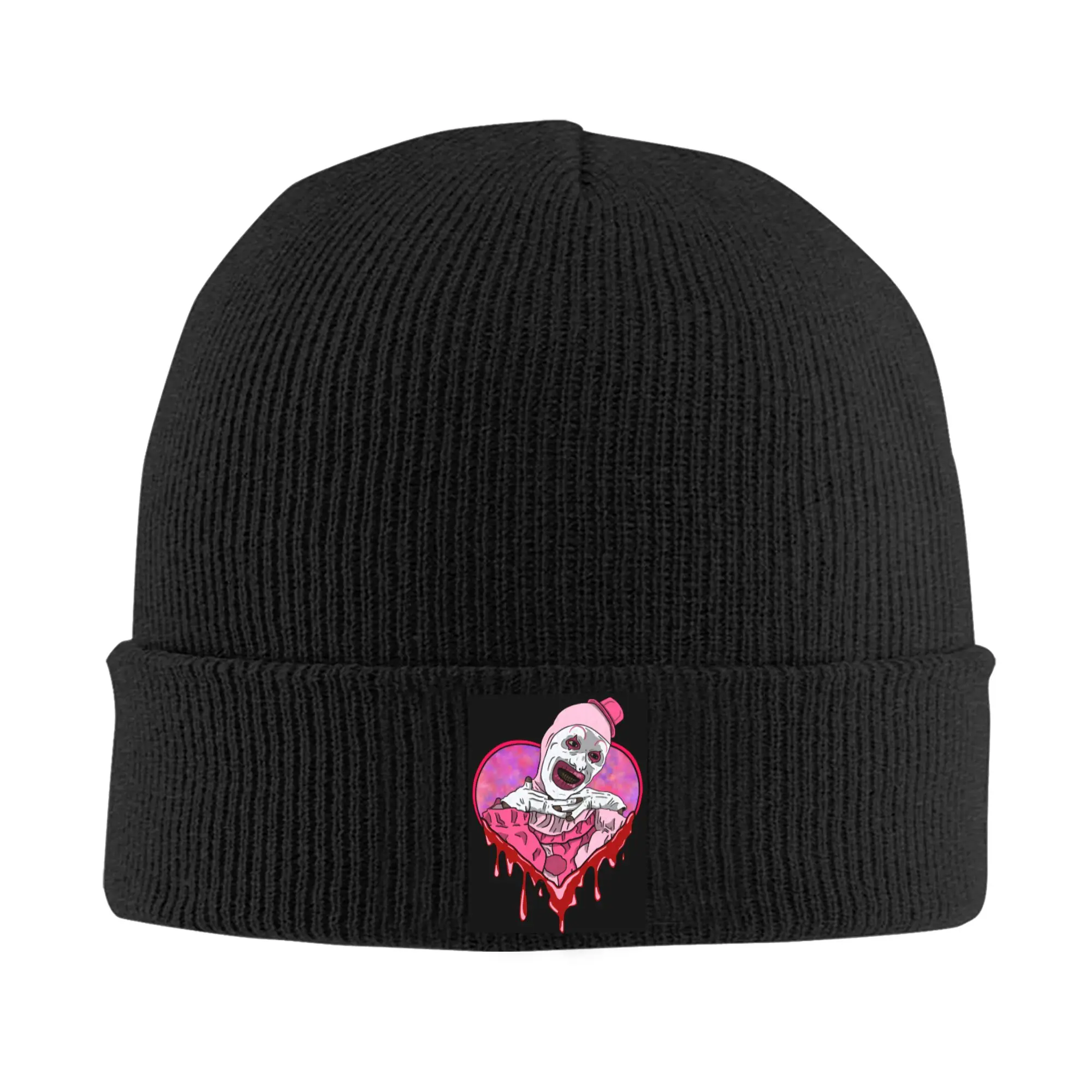 Horror Movies T-Terrifiers Skullies Beanies Caps Streetwear Winter Warm Women Men Knitted Hats Adult Unisex Game Bonnet Hat