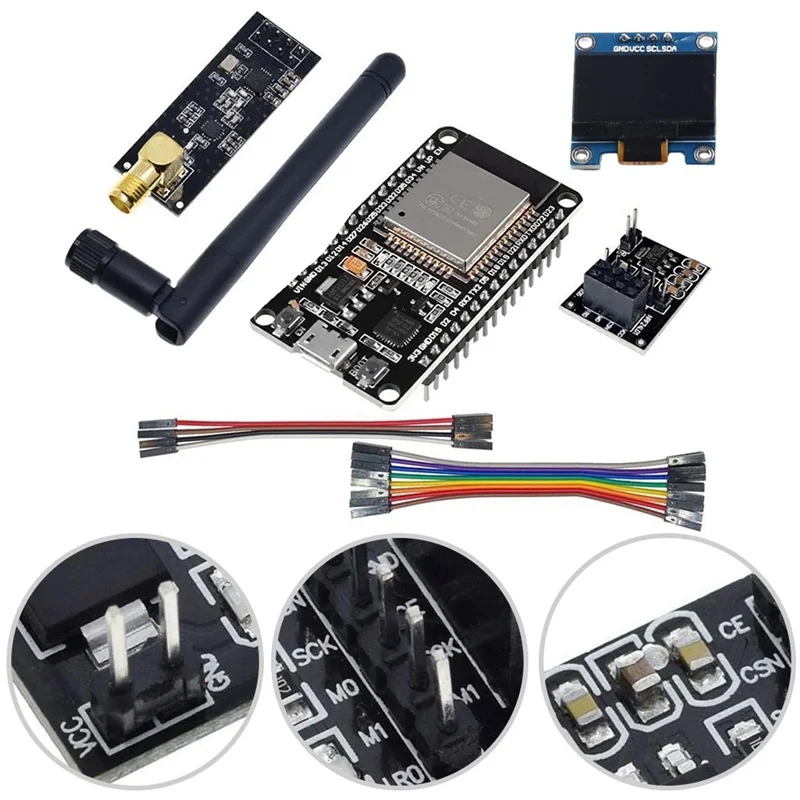 

DTU DIY Kit Easy Integration Real Time Performance Monitoring Strong NRF24L01+ Antenna High Compatibility