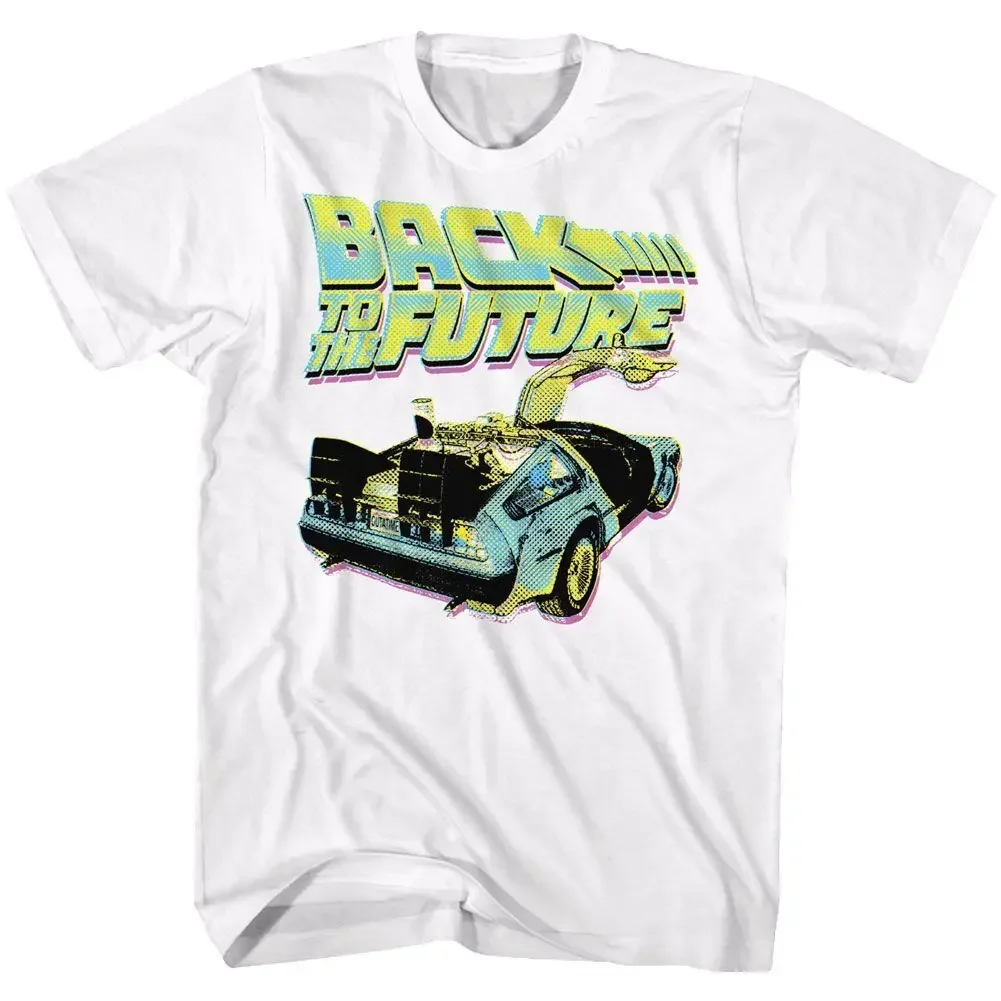 Back To The Future Btf Neon Movie T Shirt