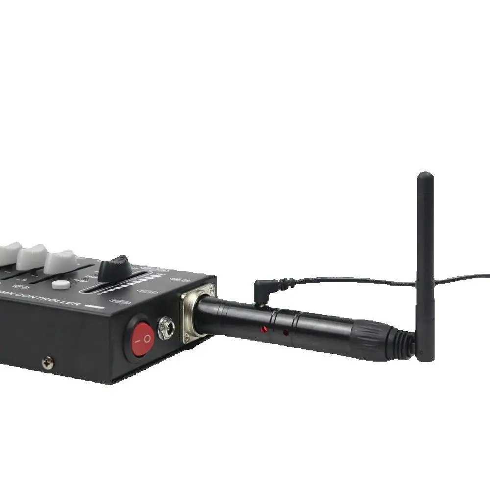 2.4G Wireless DMX512 3pin XLR Receiver And Transmitter With Antenna DMX Control Stage Lighting Effect Professional Controller