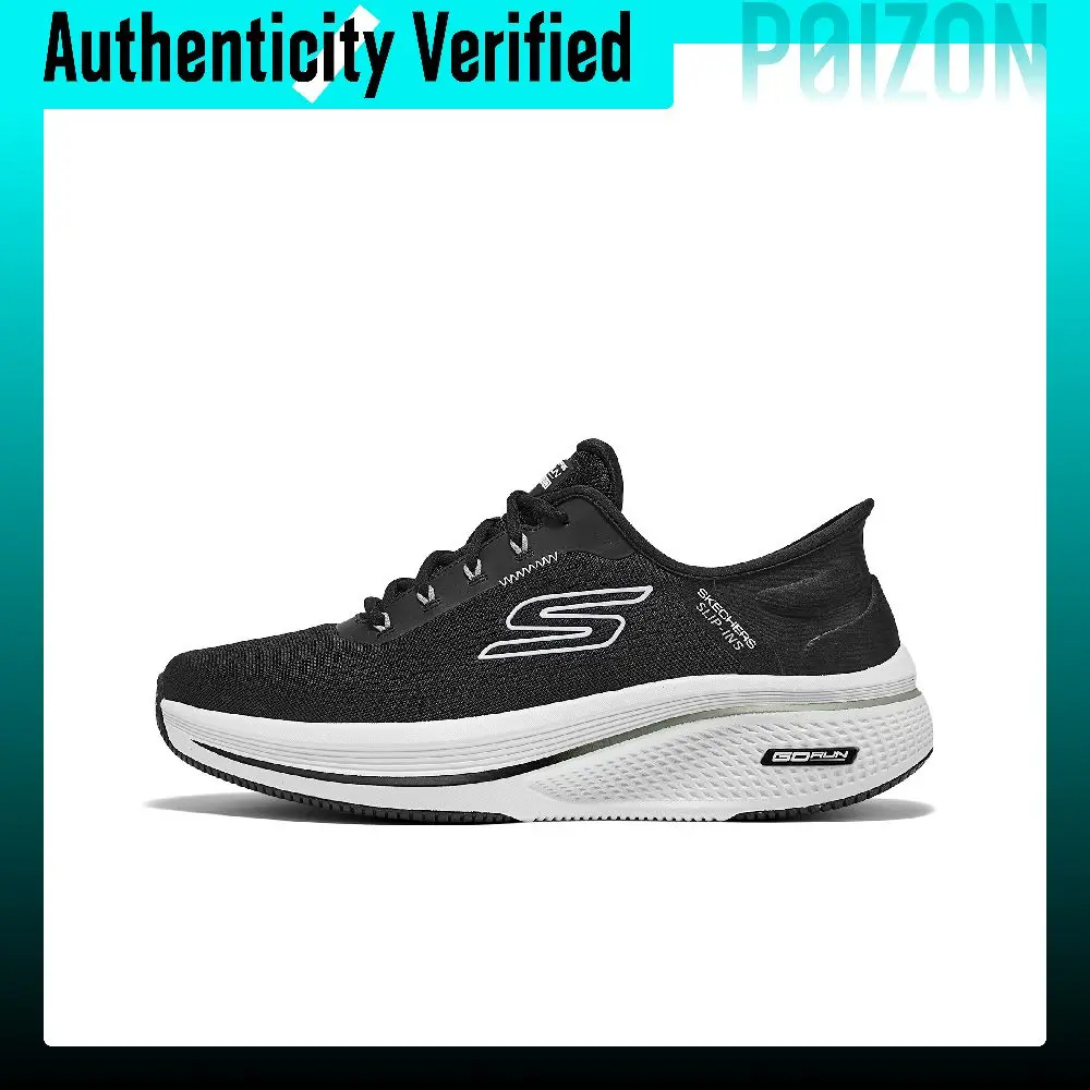 Skechers GO RUN Elevate 2.0 Mesh Cushioning Abrasion Resistant Breathable Lightweight Low top Running Shoes Men's 220853-BKW