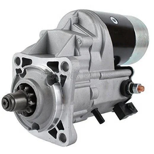 STARTER MOTOR 228000-1351 228000-1352 228000-1420 228000-1421 228000-1422 428000-2450 2873K409 FIT CATERPILLAR Backhoe Loader