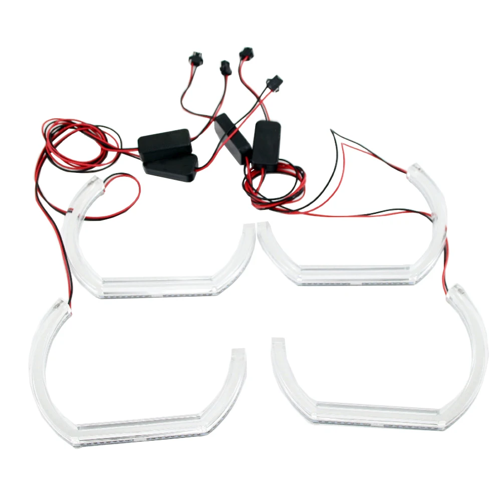 

4Pcs/Set * Crystal Angel Eye Headlight Fit For BMW F30, F31 Halogen 320i 328i and 335i 2013 -2016