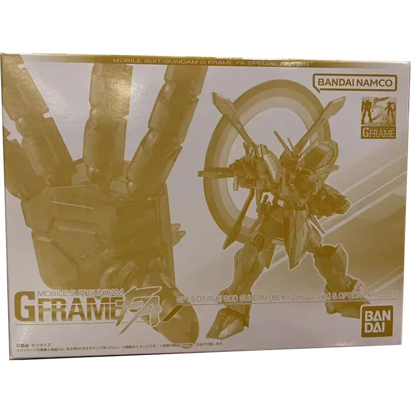 Bandai Genuine Model Garage Kit PB Limit Anime Figure G FRAME FA Mobilesiut Gundam Boy Action Assembly Toy Collection Model