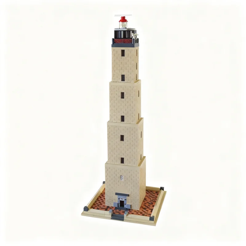 2219pcs MOC The Brandaris Lighthouse Terschelling Architecture Model Building Blocks Construction DIY Kids Christmas Gift Toys
