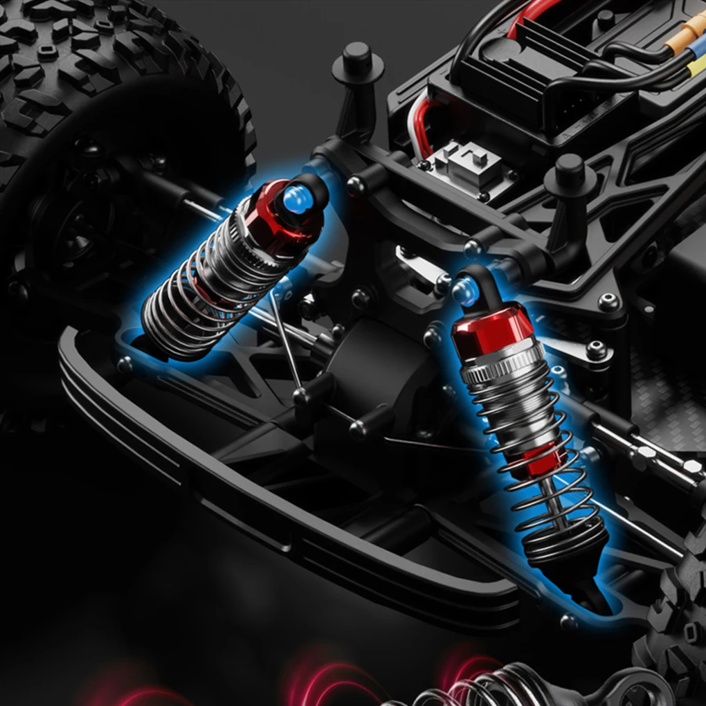 Coche teledirigido sin escobillas KF16, alta velocidad, 60 km/h, 4WD, todoterreno, Control remoto, KF16, Hollywin, 45A, ESC, coche de carreras profesional, 1/12