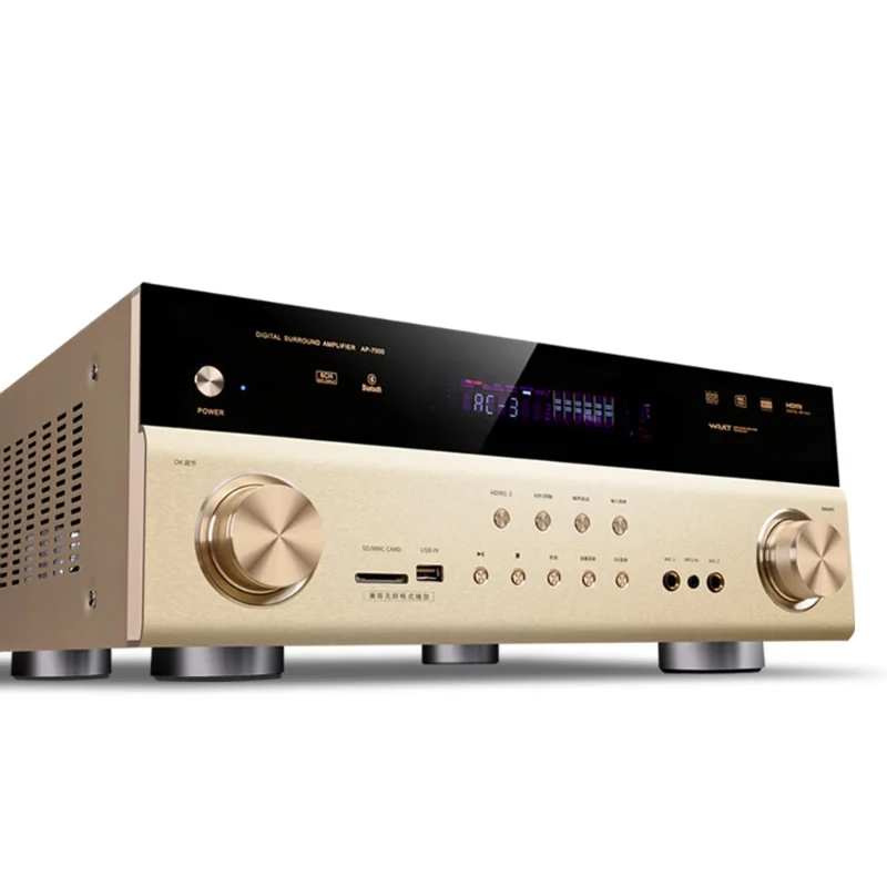 

Усилитель мощности HiFi 5,1 BT 5,0, усилитель звука для домашнего кинотеатра