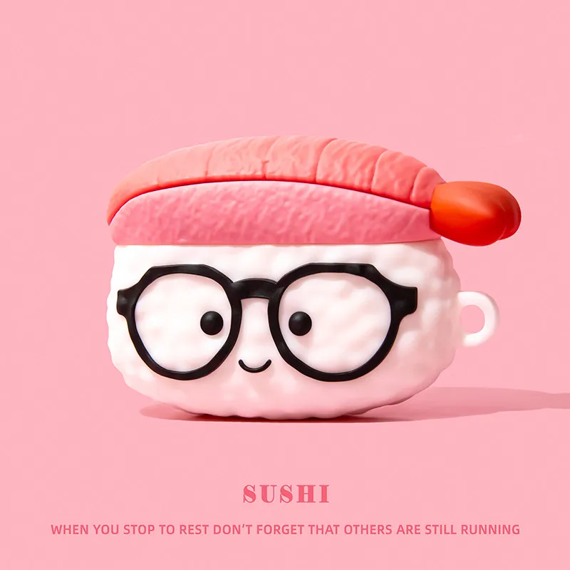 Smile Candy For AirPods 4 Earphone Case For AirPods 2 3 Pro Cartoon Headphone Cover Protect Wireless Headset cover