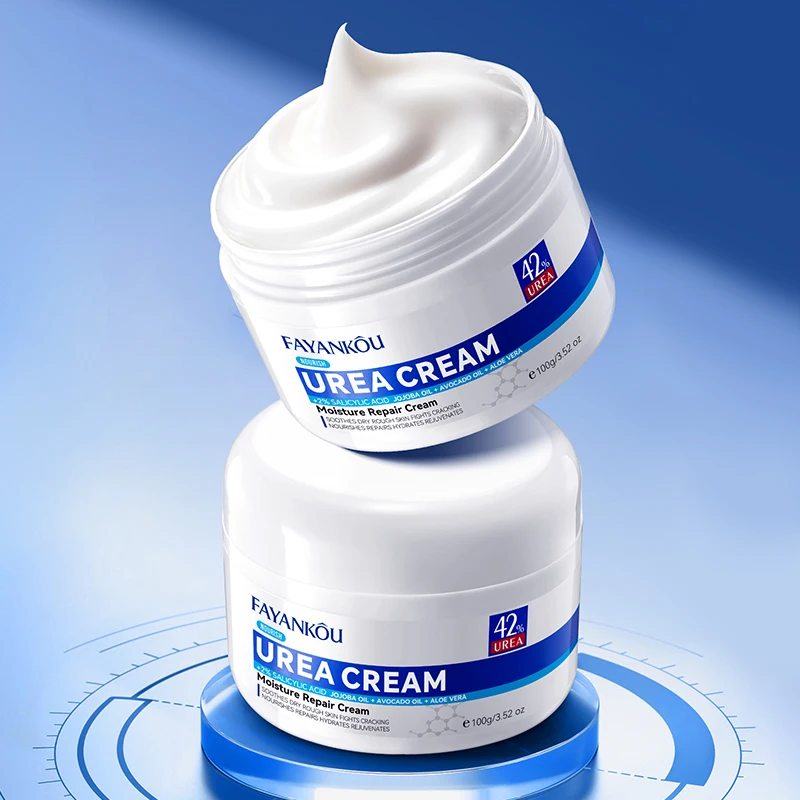 Crema corporal de urea, loción corporal hidratante al 42% con ácido salicílico para piel seca, crema de urea para pies, suaviza y exfolia la piel muerta S X2K2