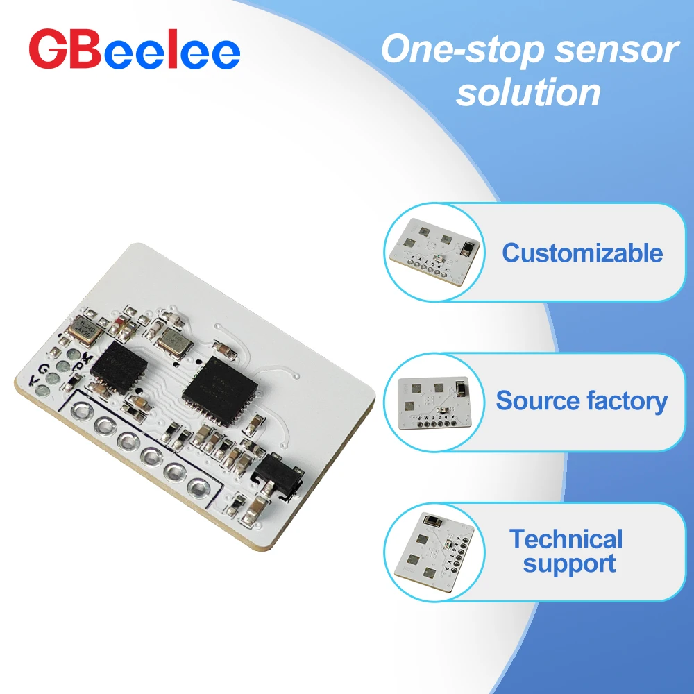 30PCS 24GHz Bluetooth Connection App Control Radar Sensor Module Parameter Adjustable Supports Presence Breathing Detection Modu