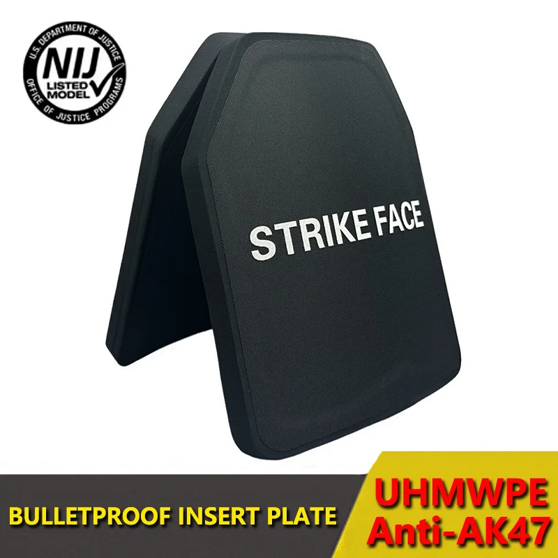 

Индивидуальная защитная пластина 10x12 дюймов, легкая тактическая бронепластина из СВМПЭ, вставка для бронежилета