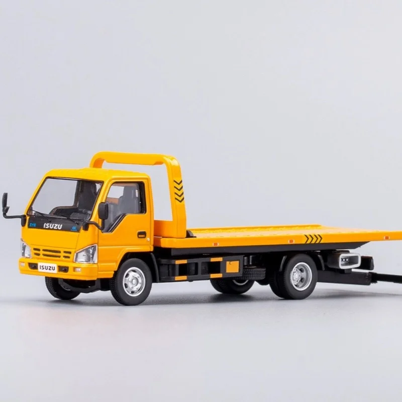 GCD 1:64 ISUZU N series flat plate transport truck alloy car model