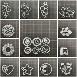 Sealing wax heart butterfly Metal Cutting Dies Stencils For DIY Scrapbooking Decorative Embossing Handcraft Die CutsTemplate