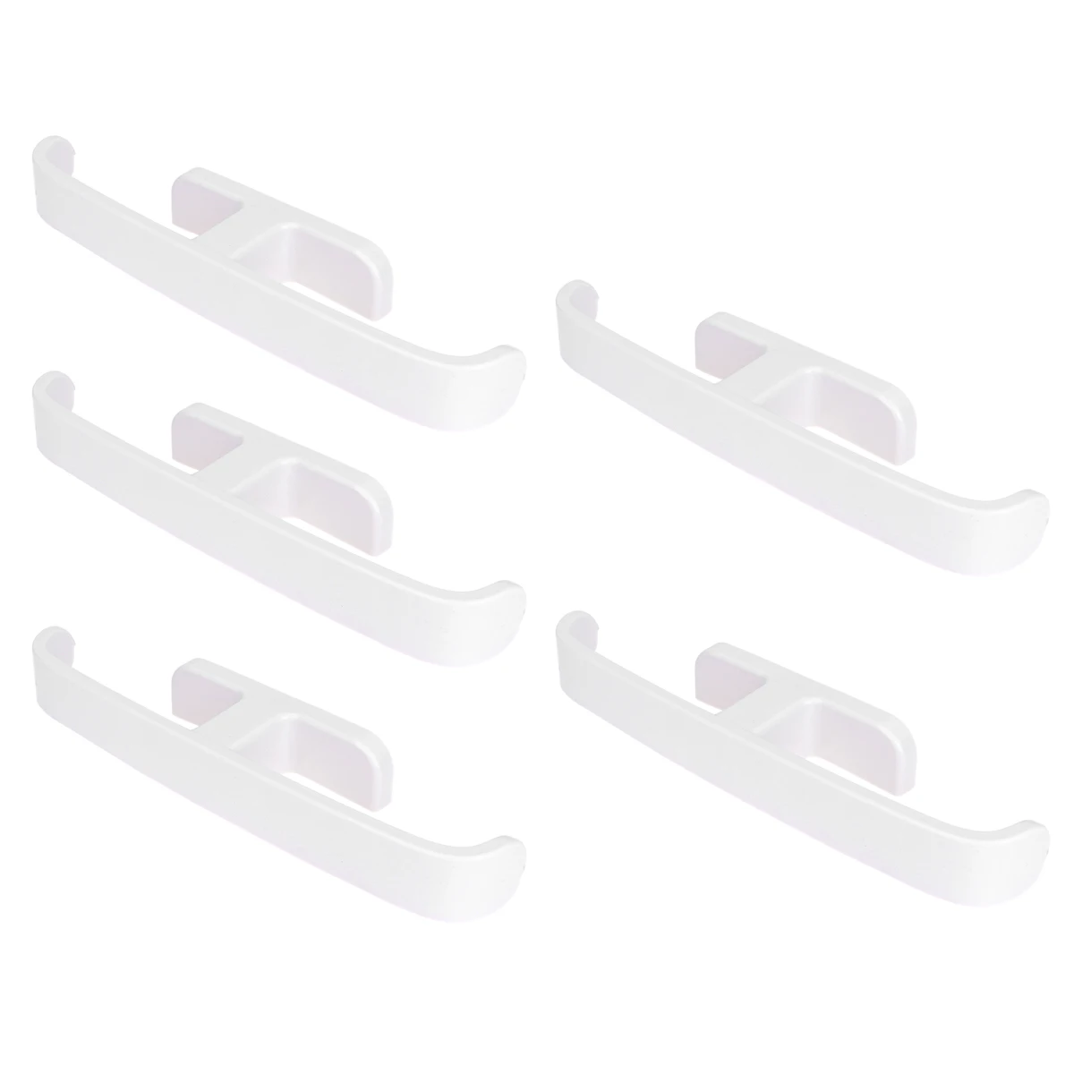 

5pcs WallMountedShoeRack SlippersOrganizer DoorHangers SaveFloorSpace ElasticToughPlastic Sneakers CanvasShoes S