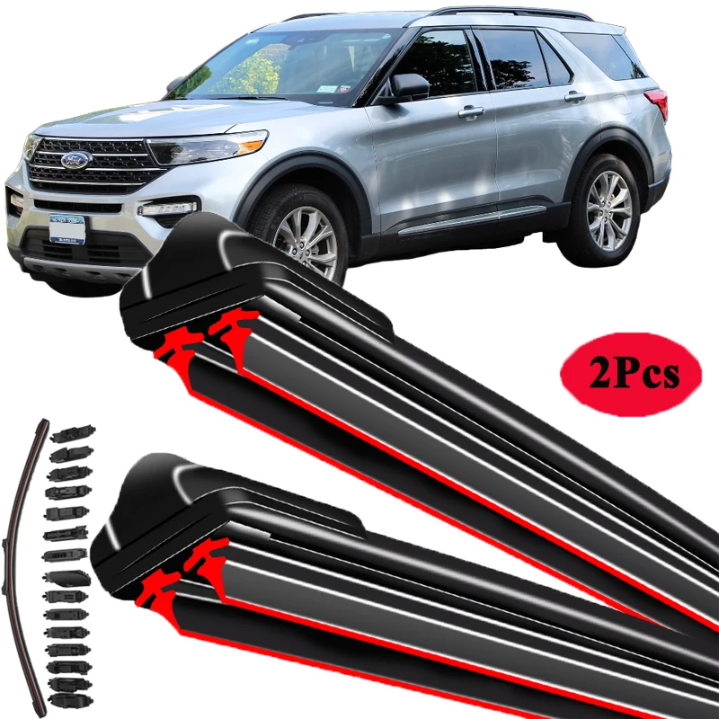 

For Ford USA Explorer SUV U2 U6 K5D 1990 1994 2001 2003 2005 2006 2010 2011 2015 2016 2018 2019 2020 2022 Car Windshield Wipers