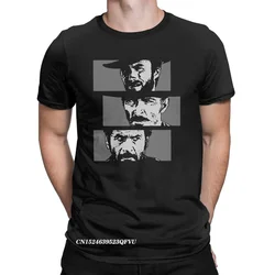 The Good The Bad and The Ugly Tshirt Men Premium Cotton Leisure T-Shirts Clint Eastwood Tee Shirt Harajuku Clothing Summer