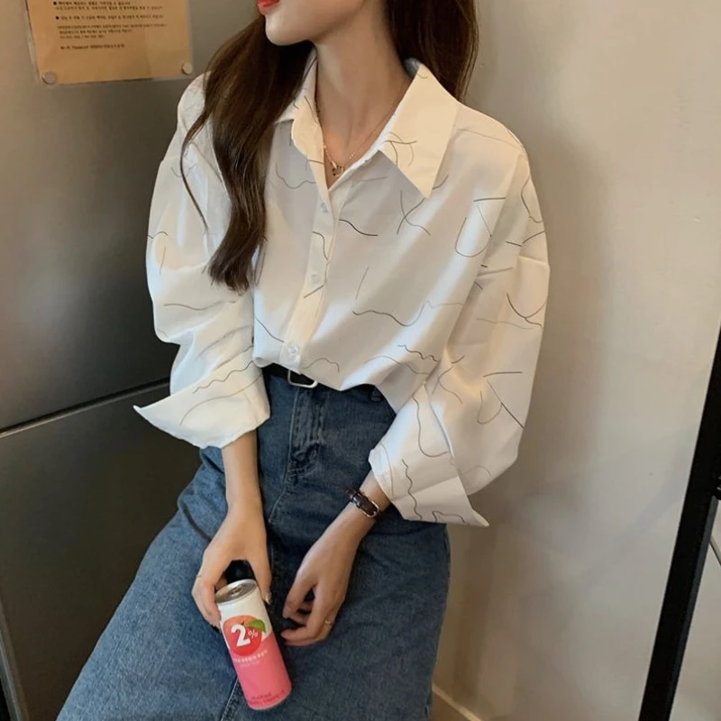 

With Designs Shirts & Blouses for Women Pattern New 2025 Beautiful in Promotions Fashion Luxury Designer Pretty White Woman Top