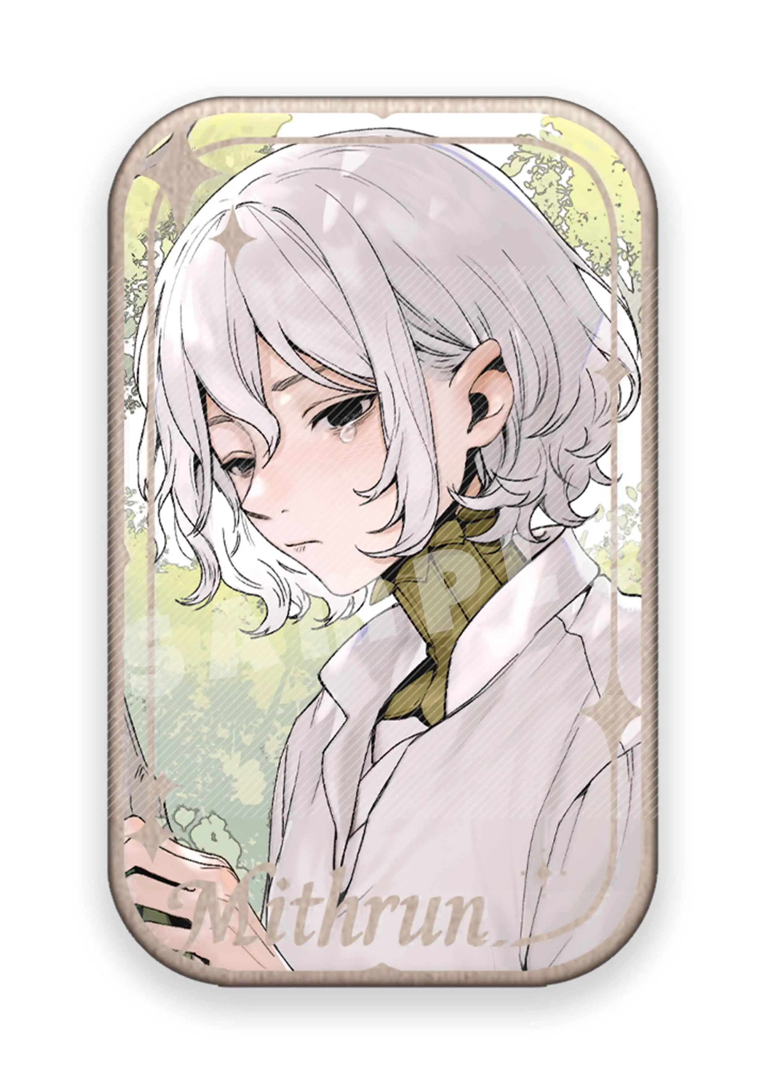 أنيمي لذيذ في الزنزانة MisiLun تأثيري الكرتون الدائمة لوحات مزدوجة فلاش شارة بولارويد الاكريليك مصاصة هدية عيد ميلاد