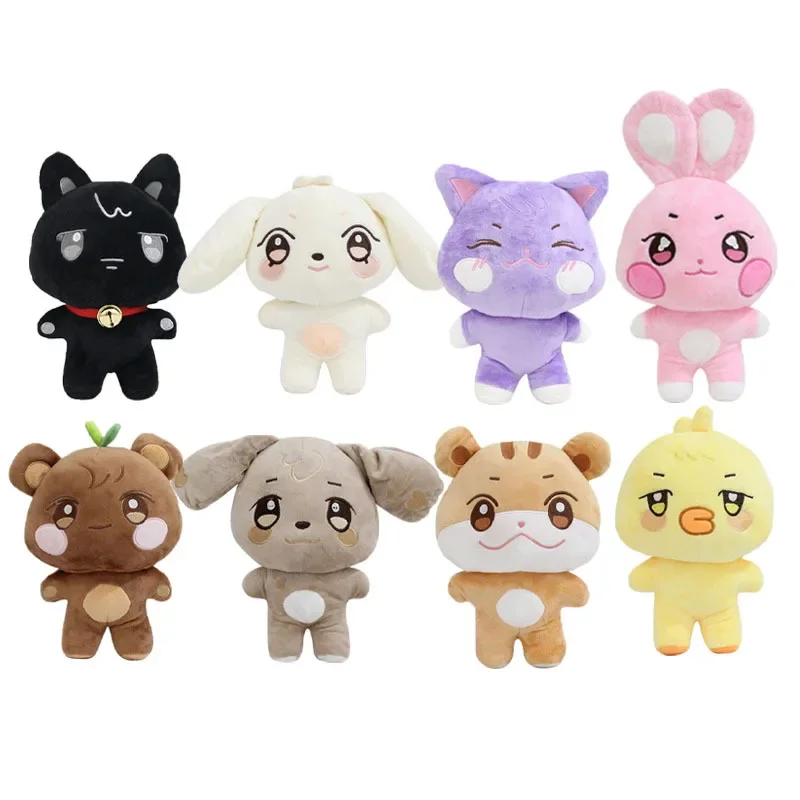 Kpop ATEEZ Aniteez Stuffed Animals Plushies Toy Room Decor Doll Gift Hongjoong Seonghwa Yunho Yeosang San Ming Wooyoung Jongho