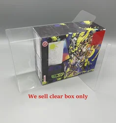 Boîte transparente transparente pour interrupteur NS OLED Splatoon 3, couvercle de rangement de protection, affichage, boîte en plastique l'horloge