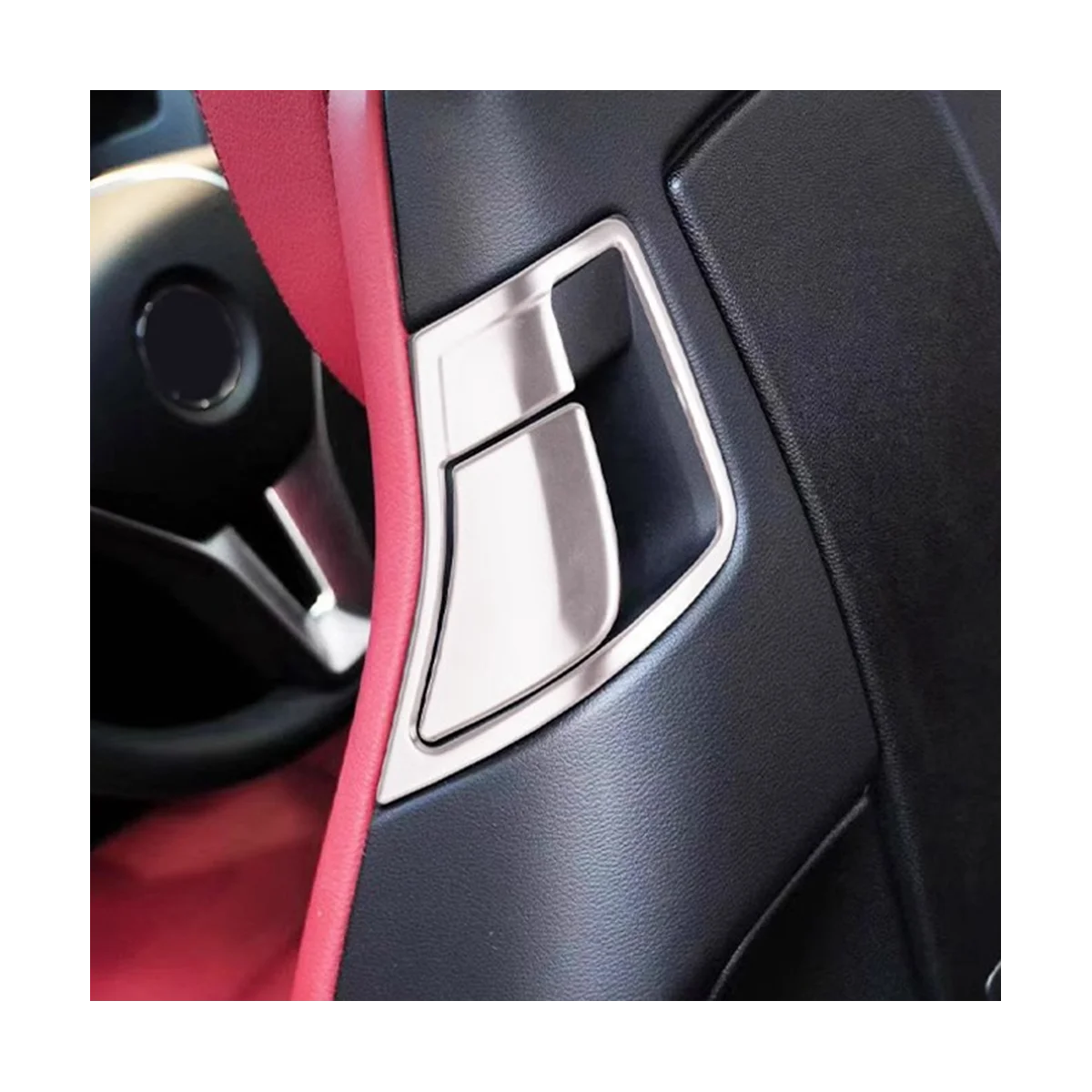 ベンツクーペクラスe200e260 2009-2014の車の後部座席用のロックスイッチ付きトリム