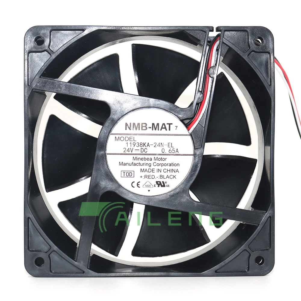 

new for NMB 11938KA-24N-EL DC 24V 0.65a driver 12cm 120MM 120*120*38MM cooling fan