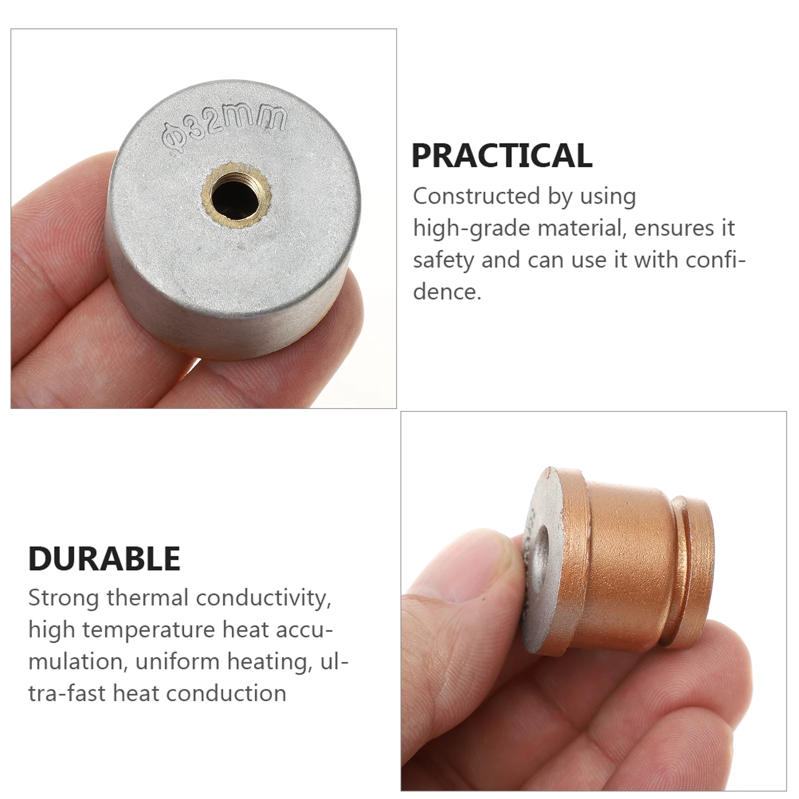 

4Pairs Machine Die Heads Ppr Die Head Hot Melt Thickened Mold Non-Stick Welding Supplies Reliable Strong Thermal