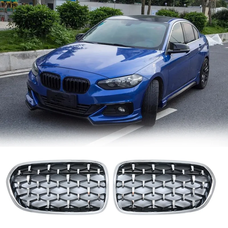 

Car Diamond Front Kidney Grille Replacement For-BMW F52 118I 120I 17-20