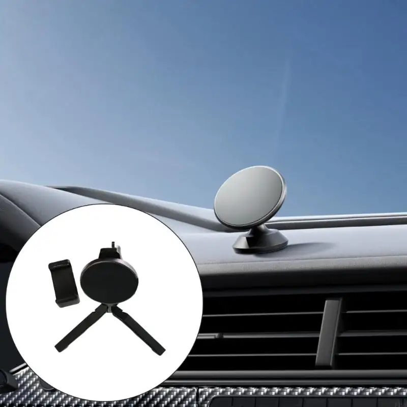 

Small Magnetic Tripod Stand with 360 Degree Rotation Multifunction Smartphone Tripod Travel Friendly Tripod for Phones F19E