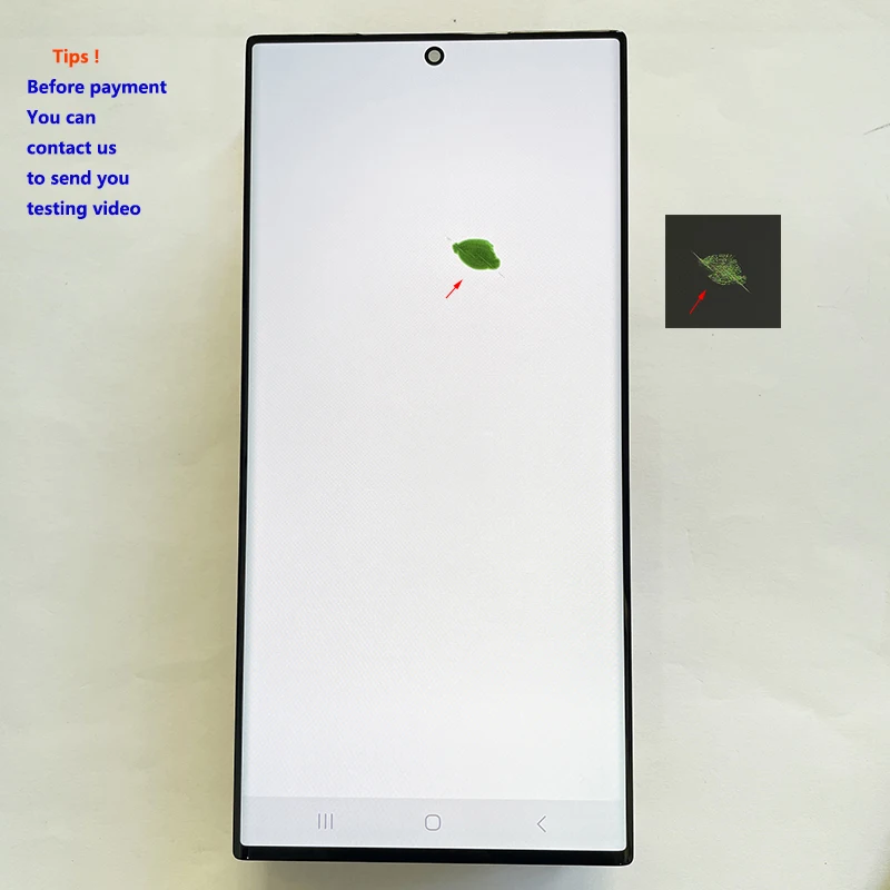 NONE Mit Mängel Display Für Samsung S23 Ultra LCD Touch Screen Display Für Samsung S23Ultra 5G S918 S918B S918U LCD Kein Rahmen 8