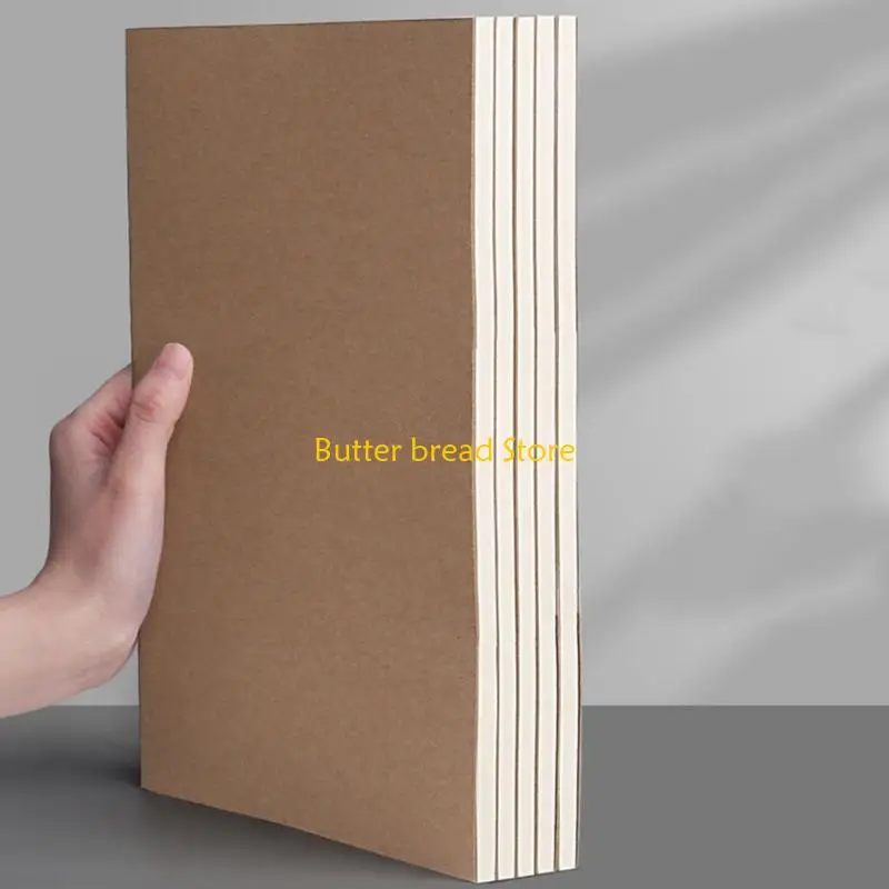 W89C SoftCover Sketchbook Thread Binding Notebook 68 Pagine SketchPad Drawing Book per scrittura journaling schizzi