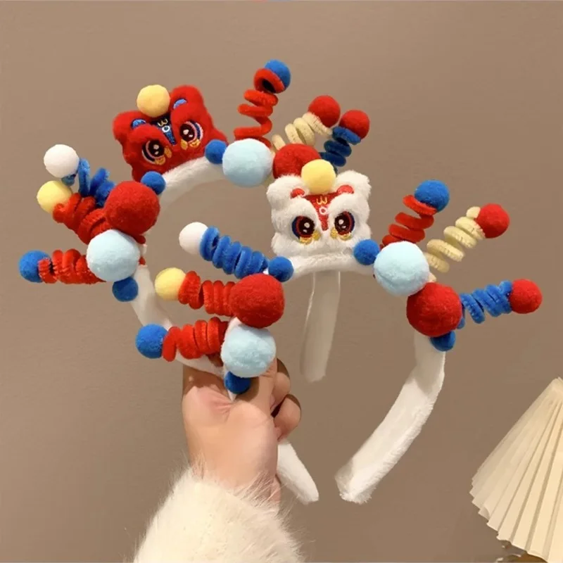 Halloween New Cute Twist Headband Fashion Ready-made Hoop Funny Toddler Hair Accessory Birthday Gathering Photo Kids Hair Decor