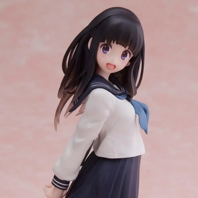

18cm Original TAITO Hyouka Chitanda Eru JK uniform Anime Action Figure Model Toys Gift for Birthday
