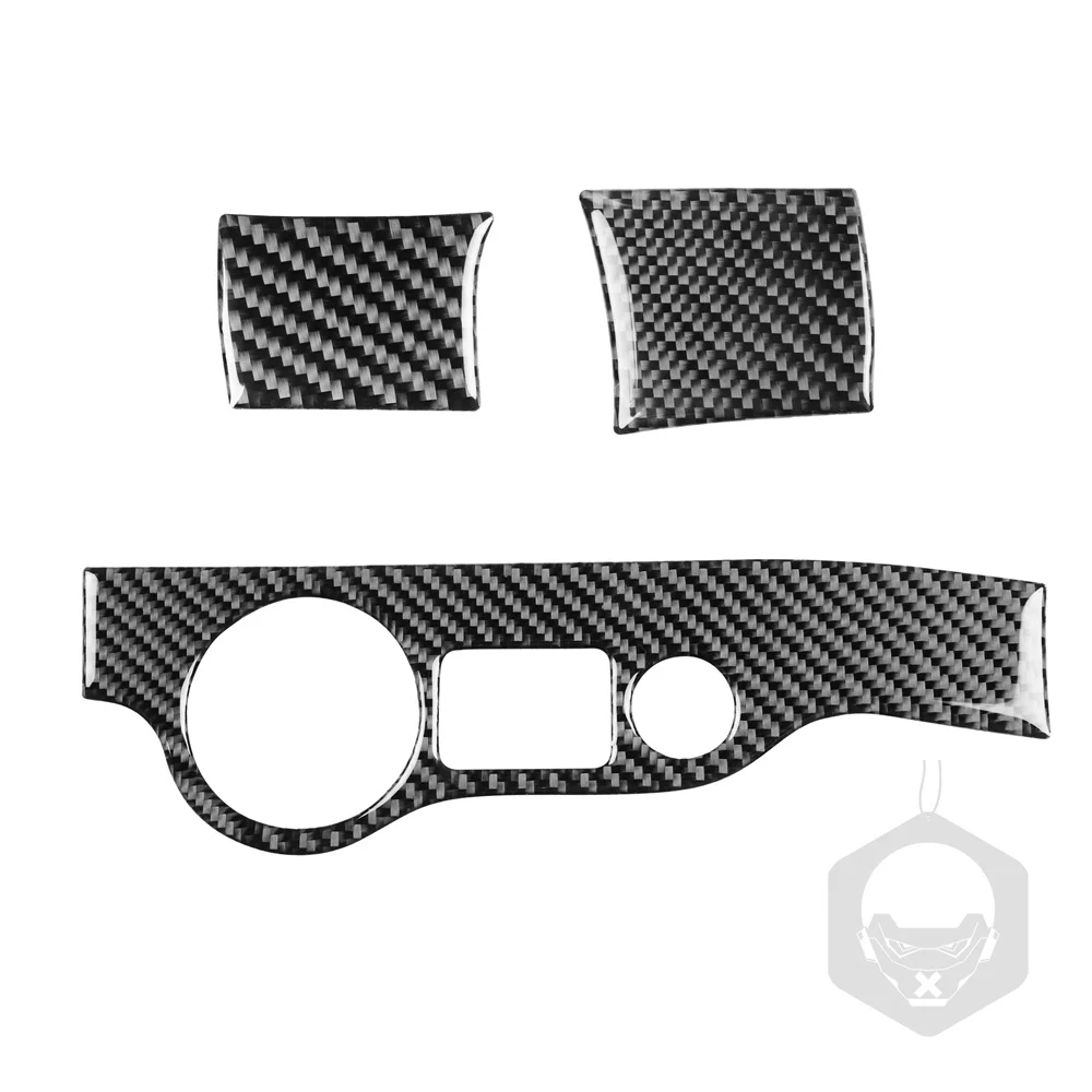 

Suitable For Challenger 15-Up Headlamp Button Switch Carbon Fiber Decorative Sticker Clever Design Easy To Use Practical Durable