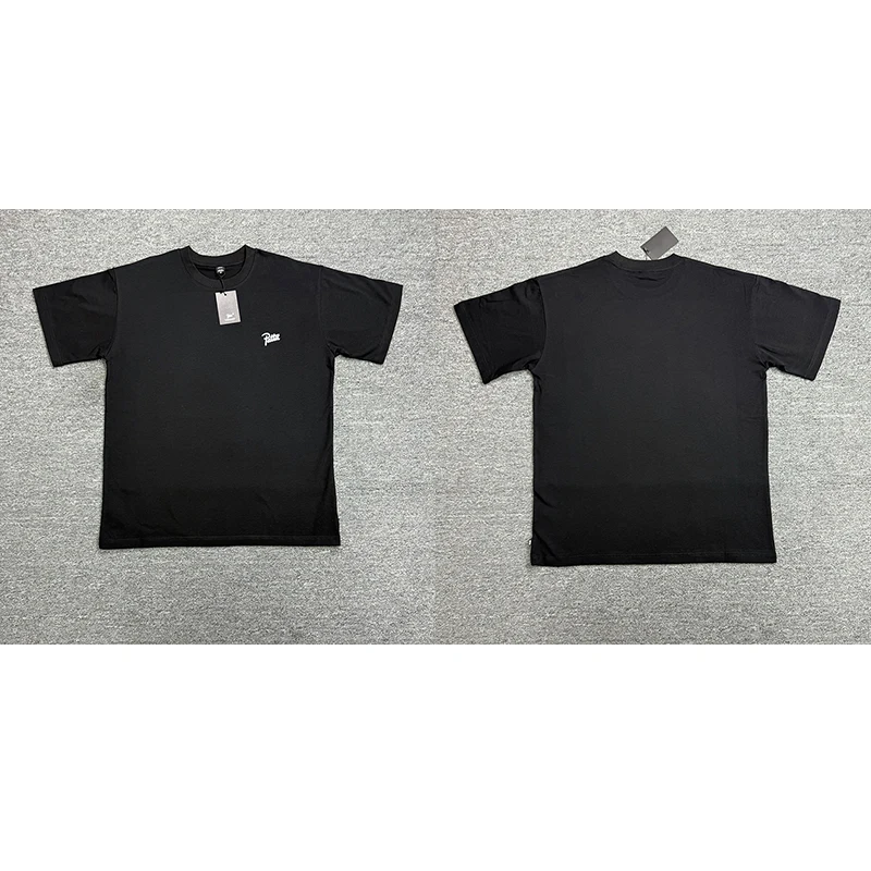 2026 Nieuw Patta T-shirt met letterprint High-Street mannelijk vrouwelijk paar casual T-shirts met korte mouwen