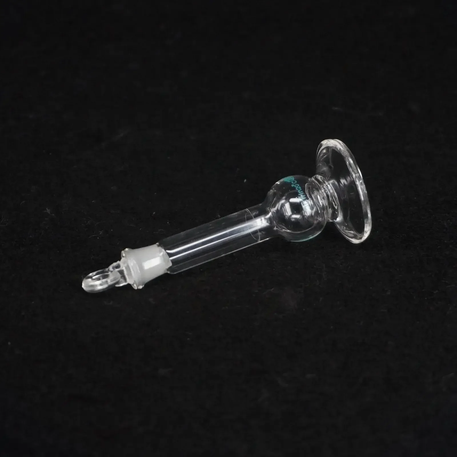 5 ml laboratorium kolby miarowej pomiaru ze szkła borokrzemianowego z korkiem i bazy — zdjęcie 6