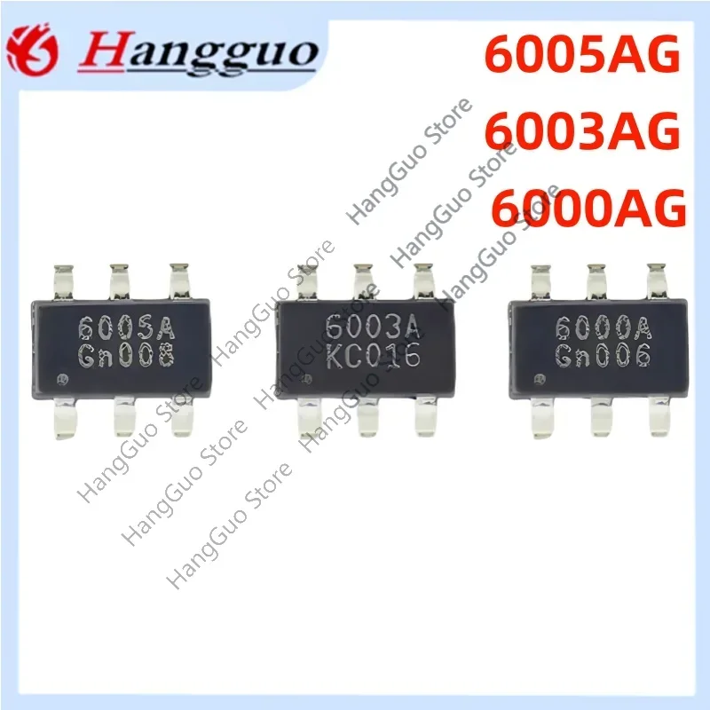 10pcs/Lot Brand new original 6005A 6003A 6000A PF6005AG PF6003AG PF6000AG SOT23-6 Power management IC chip