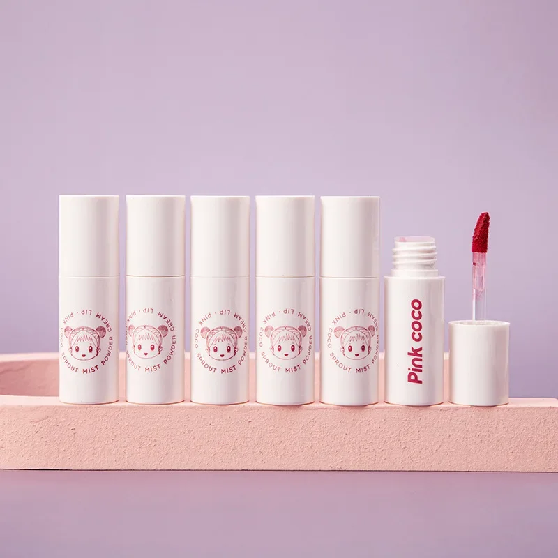 Soft Velvet Mist Lipstick Rose Red Brown Stain Lip Gloss Girls Waterproof Velvet Lip Mud Autumn/Winter Korean Makeup Lip Tint