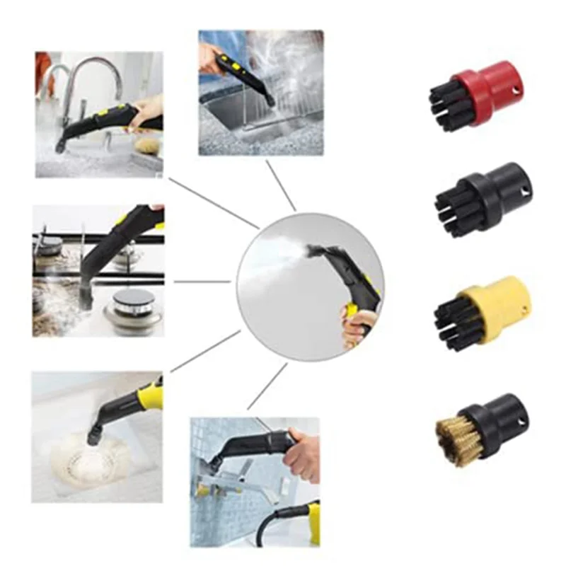 

AB66-аксессуары для пылесоса, подходящие для пароочистителей Karcher, набор аксессуаров для пароочистителей Karcher