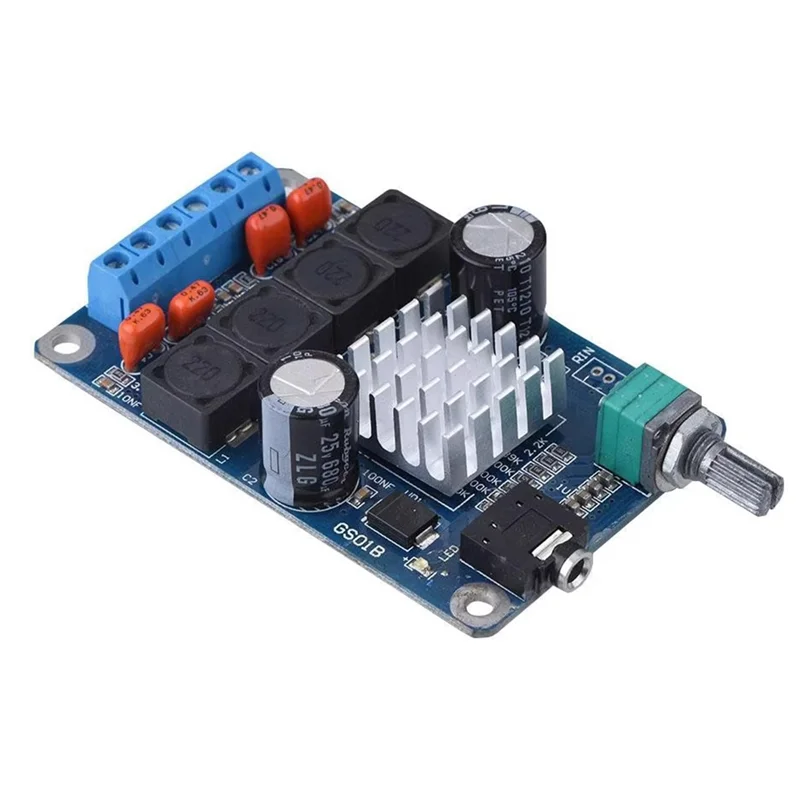 【B74A】Scheda amplificatore di potenza digitale ad alta potenza TDA3116D2 2X50w TPA3116 Scheda amplificatore a doppio canale