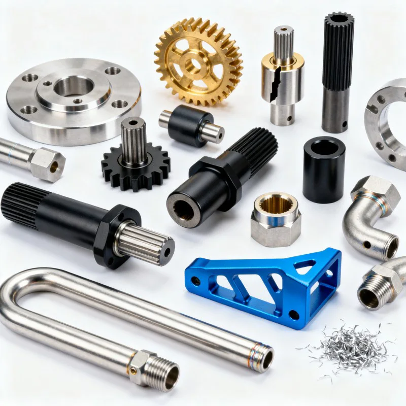 

High Quality Custom Cnc Parts Production For Metal Plastic Aluminum And Stainless Steel Hardware Components